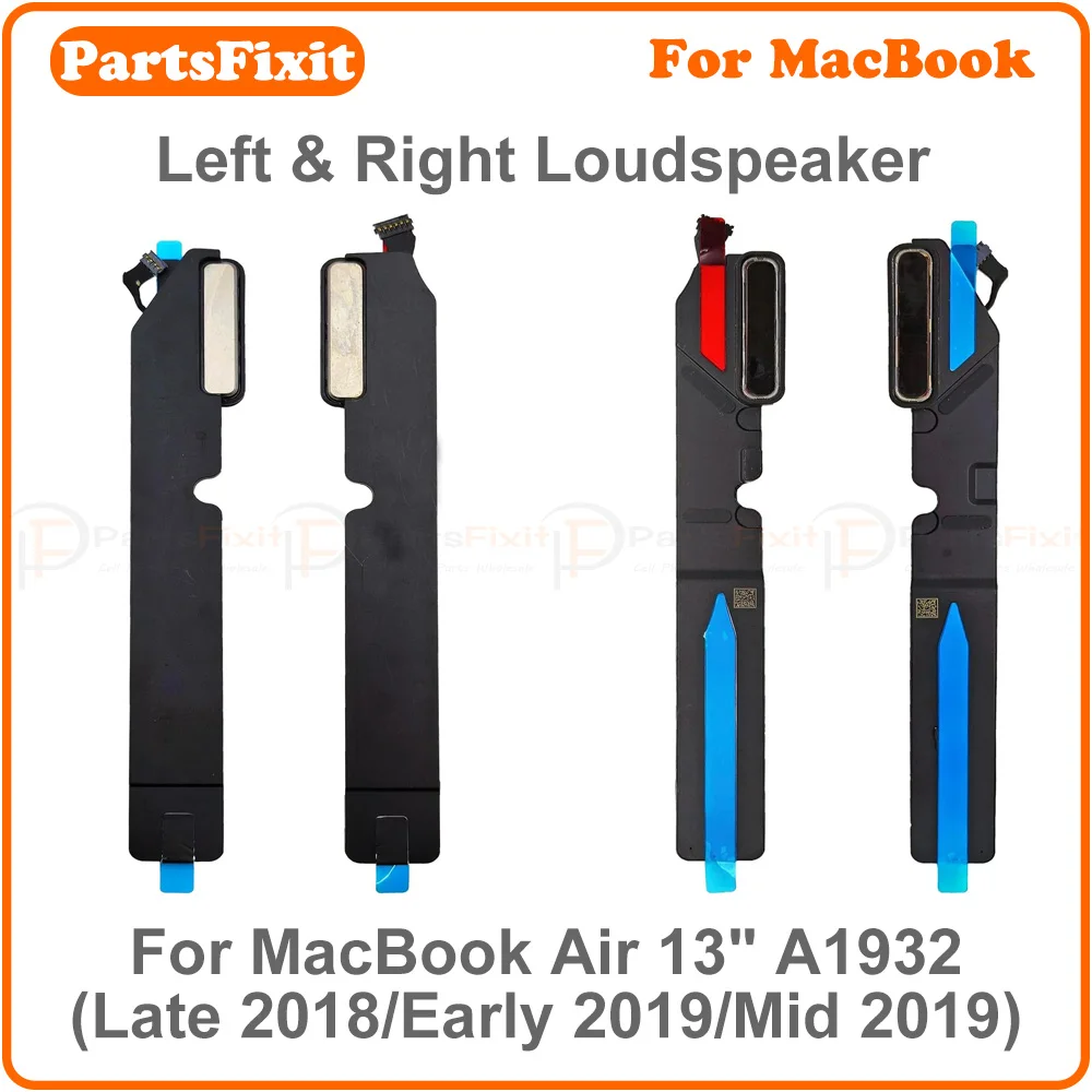 Оригинальный новый громкоговоритель для ноутбука MacBook Air 13 дюймов Retina A1932, конец 2018 г., начало 2019 г., середина, левый и правый комплект громкоговорителей