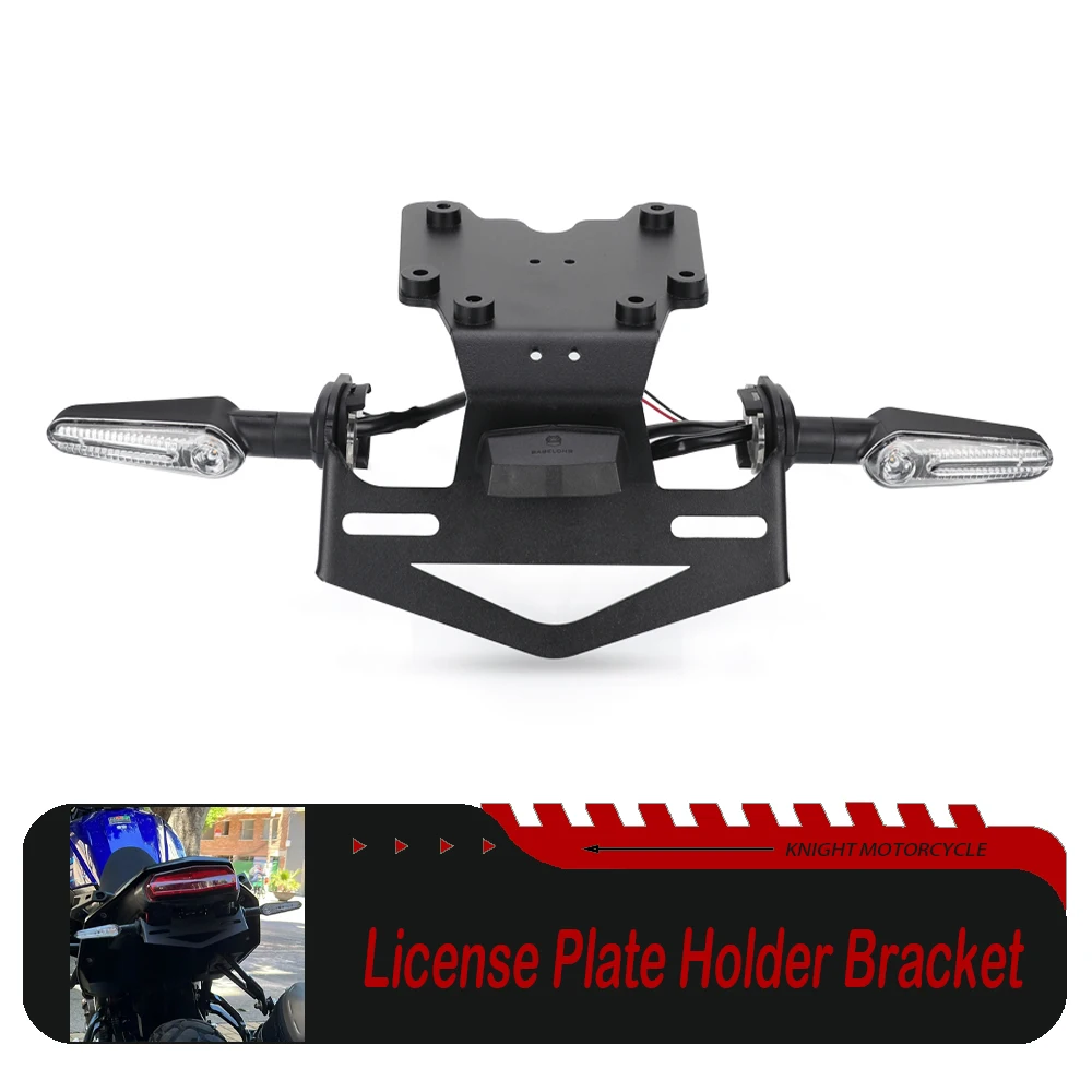 

For Yamaha Tenere 700 Tenere700 T7 T700 2019 2020 2021 2022 2023 2024 2025 2026 Rear Tail Tidy Kit License Plate Holder Bracket