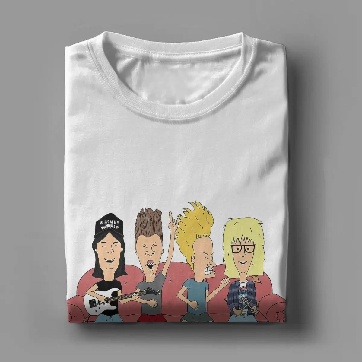 Men Women T-Shirt Party On Butthead Beavis And Butthead Cotton Tee Shirt Short Sleeve T Shirt Round Collar Clothing New Arrival