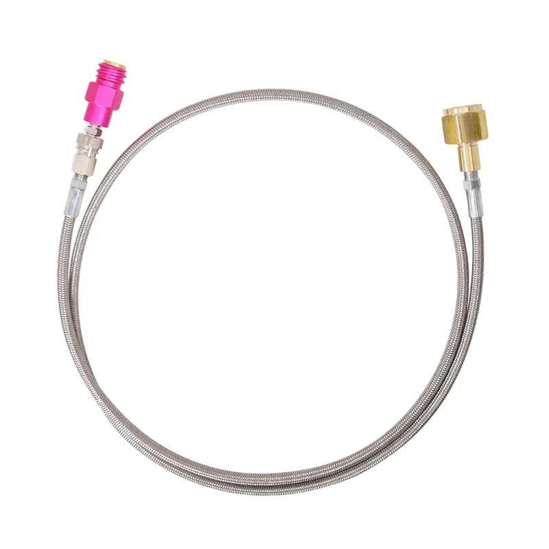 

FYBL-CO2 Adapter Quick Connector Hose Quick Disconnect Coupler Soda Maker Adapter Hose Kit W21.8