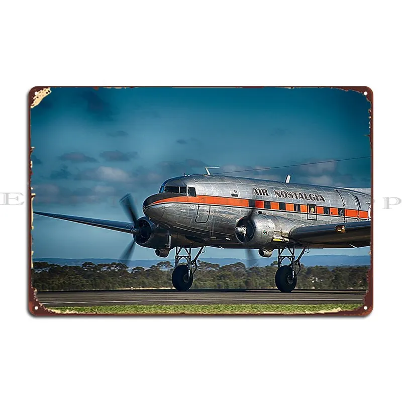 Air Nostalgia Metal Plaque Bar Decoration Pub Printing Customize Tin Sign Poster