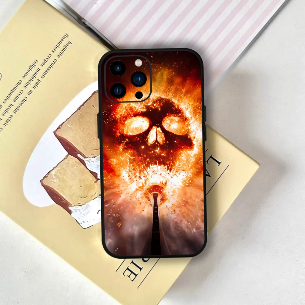 حافظة هاتف F-Final destination bloodlines FUNDA لهاتف آيفون 12 11 13 14 15 16 17MINI Max Pro Plus غطاء أسود من السيليكون الناعم