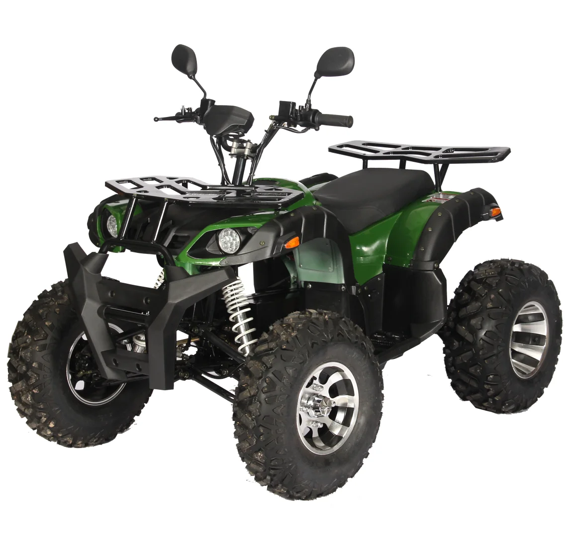 72V 3000W Dual Motor Electric ATV , 4WD 84Nm High Torque Lead-Acid Quad, 40 Deg Climb All Terrain Off Road Vehicle.