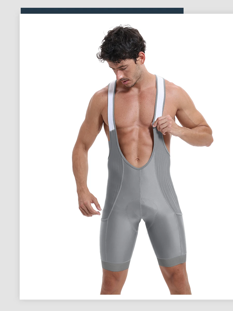 X-TIGER Herren-Radtrikot-Shorts, Sommer, hochtailliert, schnell trocknend, Radtrikot-Shorts für MTB, Rennrad, mit Taschen – Detail 15