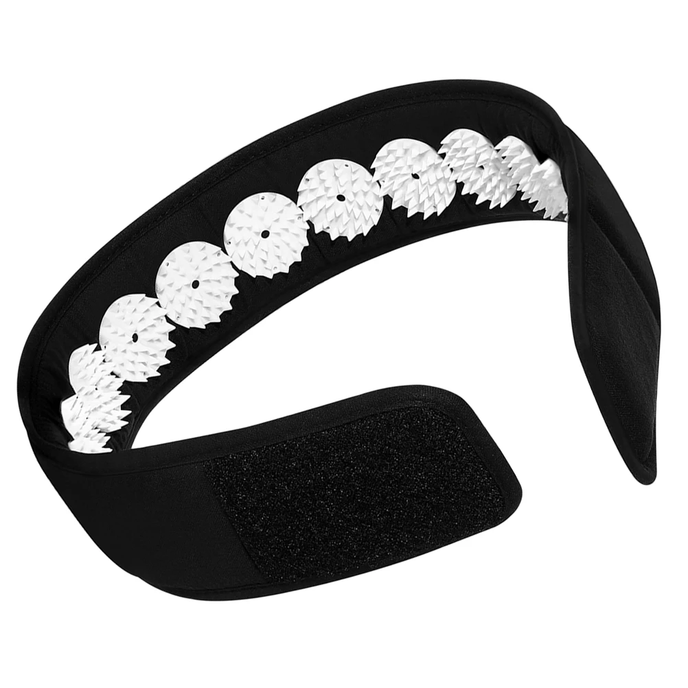 حزام تدليك الرأس بالضغط الإبري التفاف قابل للتعديل الاسترخاء المحمولة عقال توتر العضلات الإغاثة تحسين النوم المنزلية