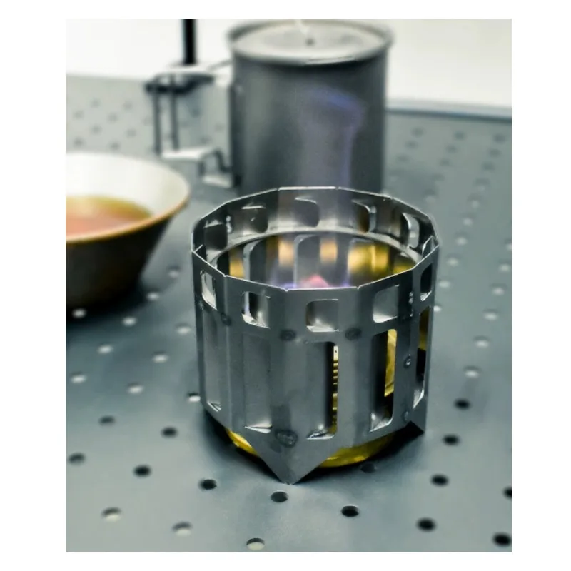 Titanium Alcohol Furnace Windshield Bracket Heat Gathering Turbine Gathering Flame Windproof Storm Furnace