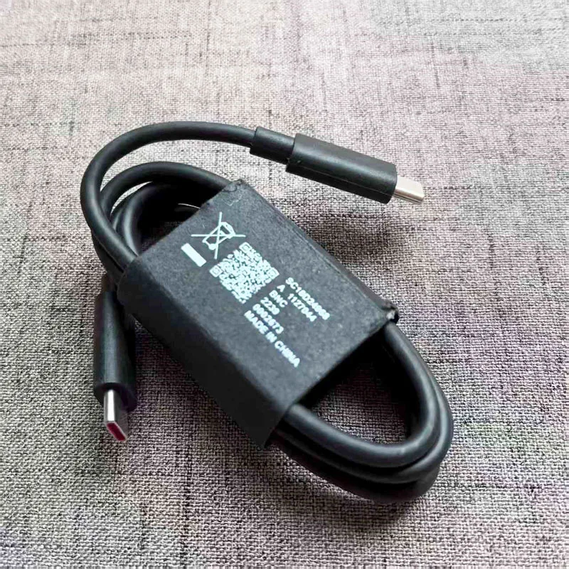 1M 6A PD Type C Cable For Motorola Moto Edge 70 60 Razr 50 4
