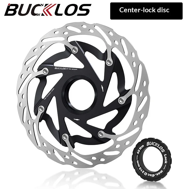 

Тормозной диск Bucklos Center Lock с центровым креплением, 140 мм/160 мм, легкий, с улучшенным отводом тепла, для горных и шоссейных велосипедов