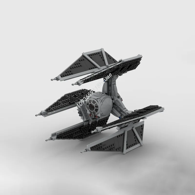 991 個スターバトル TIE ディフェンダー宇宙船モデル Moc ビルディングブロックスタッキングレンガクリエイティブおもちゃ子供ギフト Diy 教育