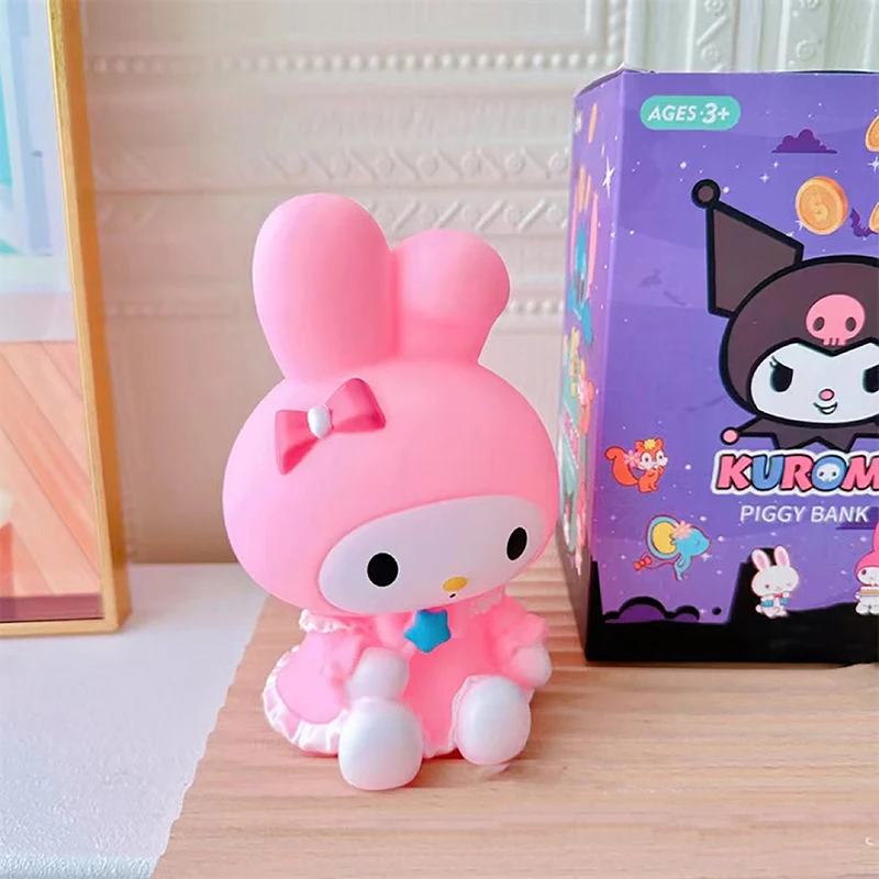 1PC Sanrio Small Piggy Bank Kids Toys Children Money Saving Box Money Boxes Home Decoration Money Storage Case