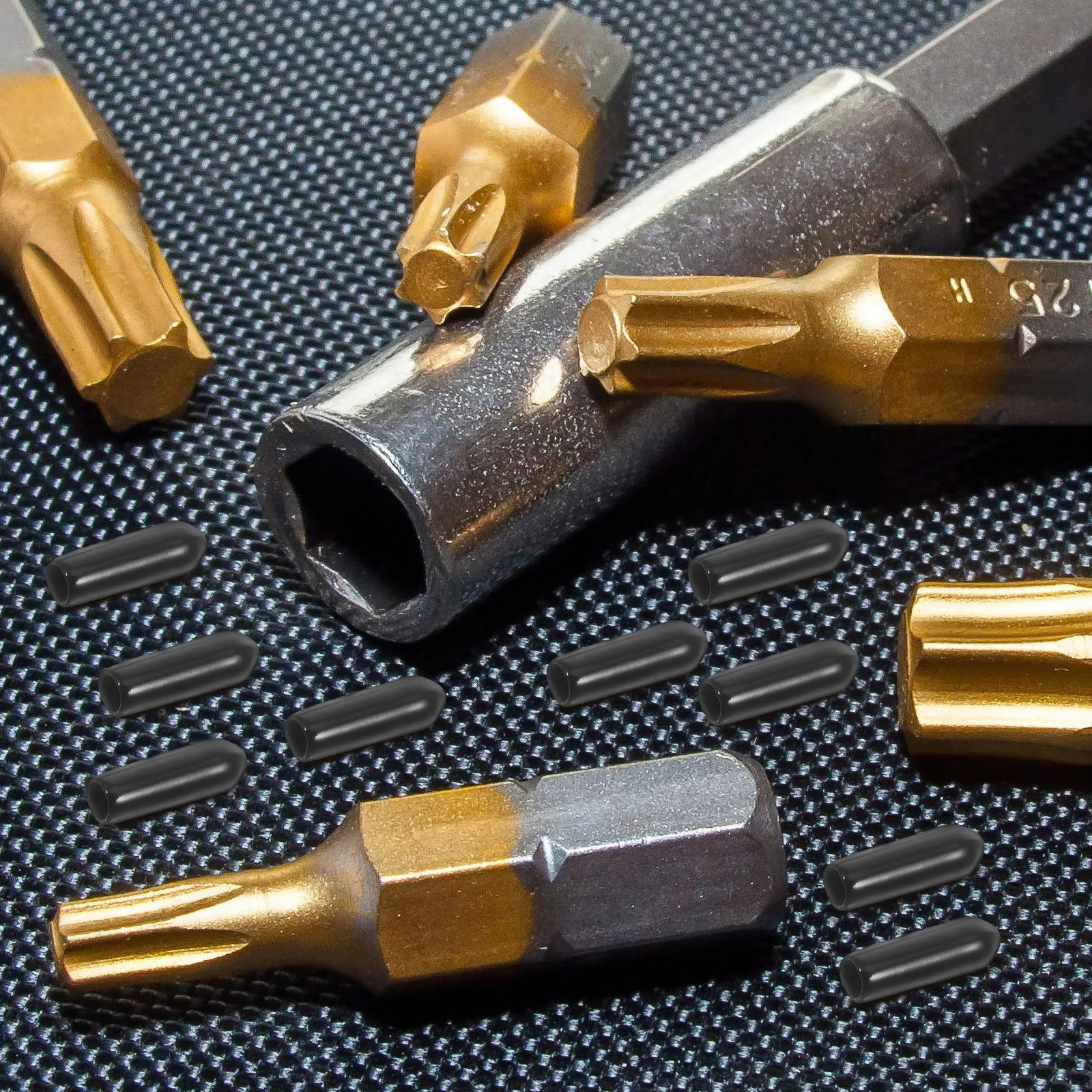 250 Stück Lochplatine, Haken, Schutzkappe, Spitzenschutzkappen, flexible PVC-Abdeckungen, Haken, Rack, Knopf, Rohrendschraube