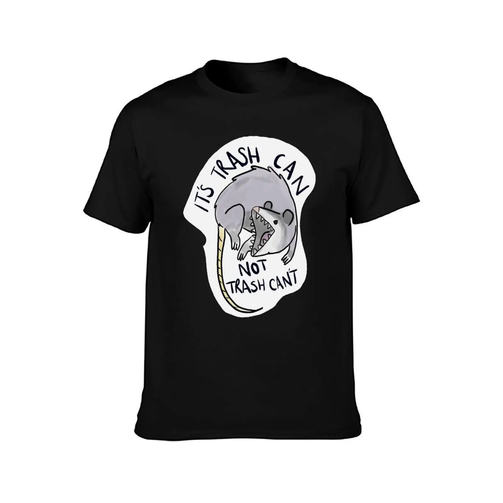 Trash can, not cannot T-Shirt Work Utility Short Sleeve Shirt T-Shirt