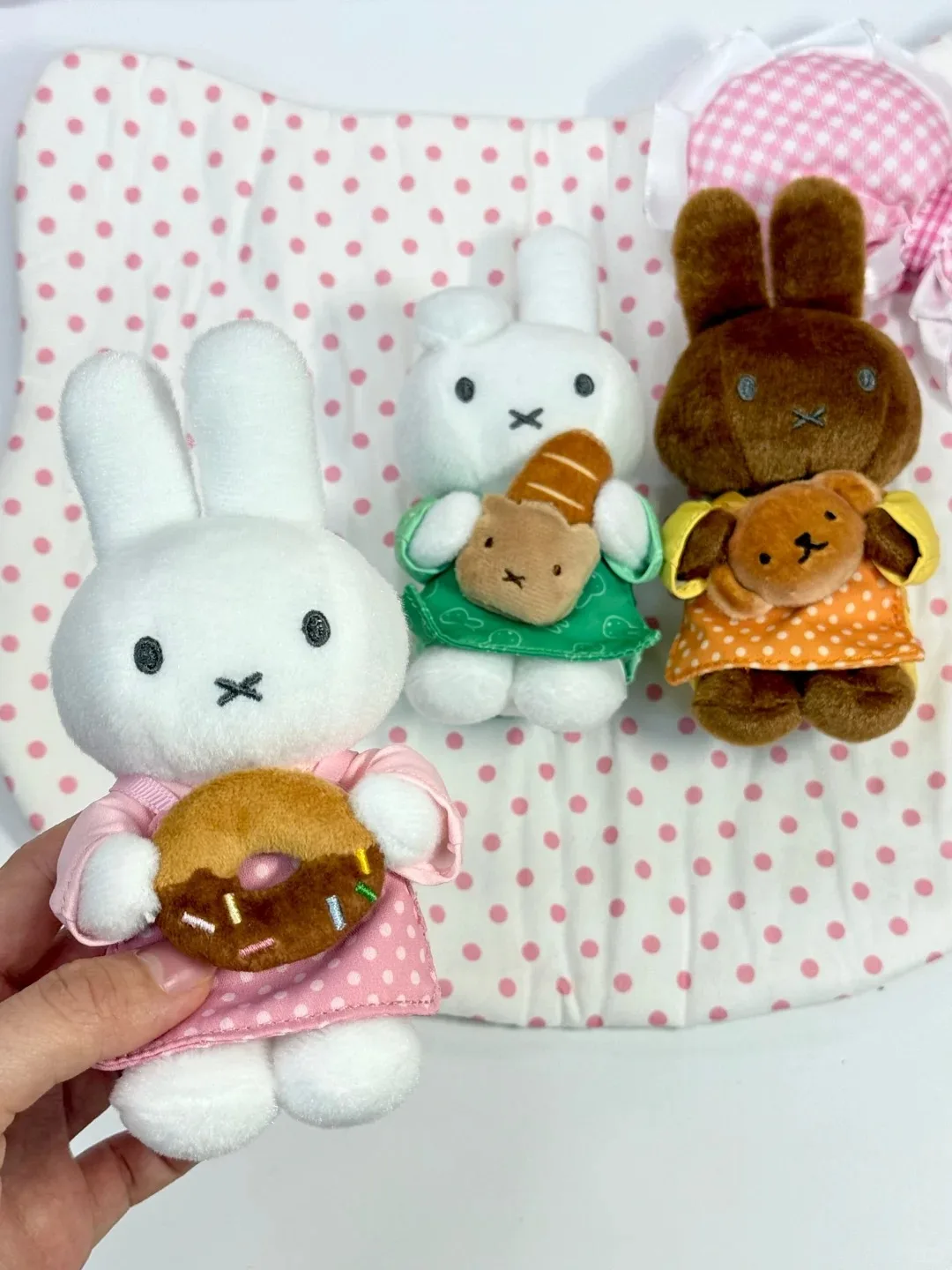 Miffy Official Bakery Series Plush Keychain Blind Box / Charm Blind Box - Fashion Trendy Toy Birthday Graduation Gift For Girls