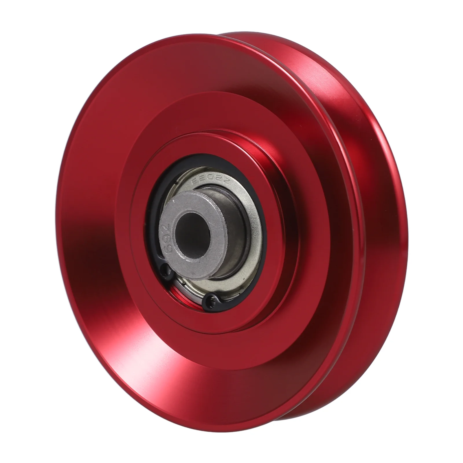 Aluminum Alloy Pulley Wheel Fitness Equipment Accessory Smooth Gym Pulley Bearing Easy Install Universal Part