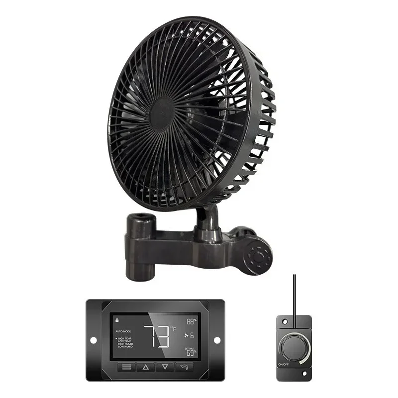 

Speed regulation intelligent control 7 inch private mold clip fan planting tent hydroponics household