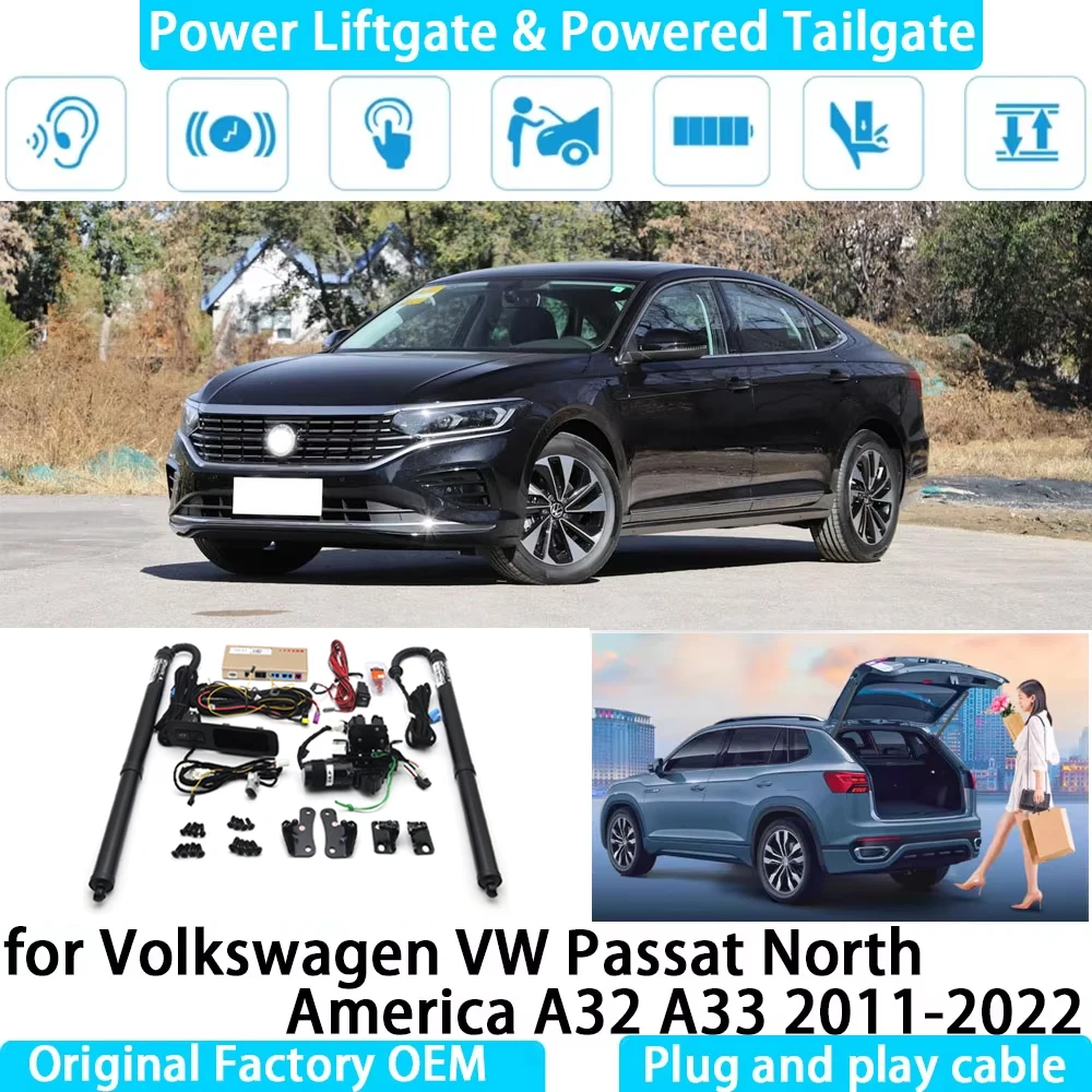 for Volkswagen VW Passat North America A32 A33 Automatic Electric Power Liftgate Powered Tailgate Strut Tail Gate Lift System