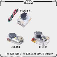 JHE42B 42B-S JHE20B mini 110DB Buzzer FPV Finder Built-in Battery with LED Light for RC Drone F4 Flight Controller Parts Vifly