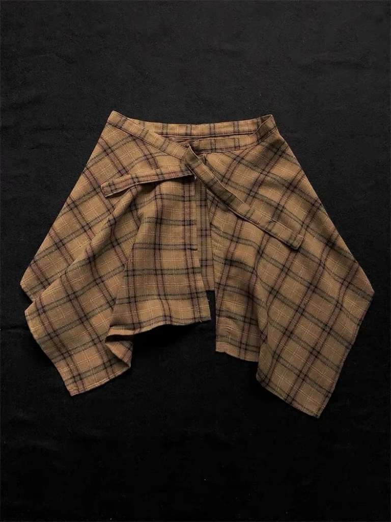 

Американский Гонконг Sle Plaid Butt Curtain ex Street Хип-хоп Поясной Ремень Полиэфирное Волокно Молодежный Универсальный Аккор Faion