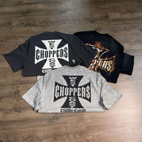 Fashion Trend Brand Casual Streetwear Retro Washed Old Tops Tee Oversize Men Short Sleeve Tops Tee Graphics Men T Shirt
