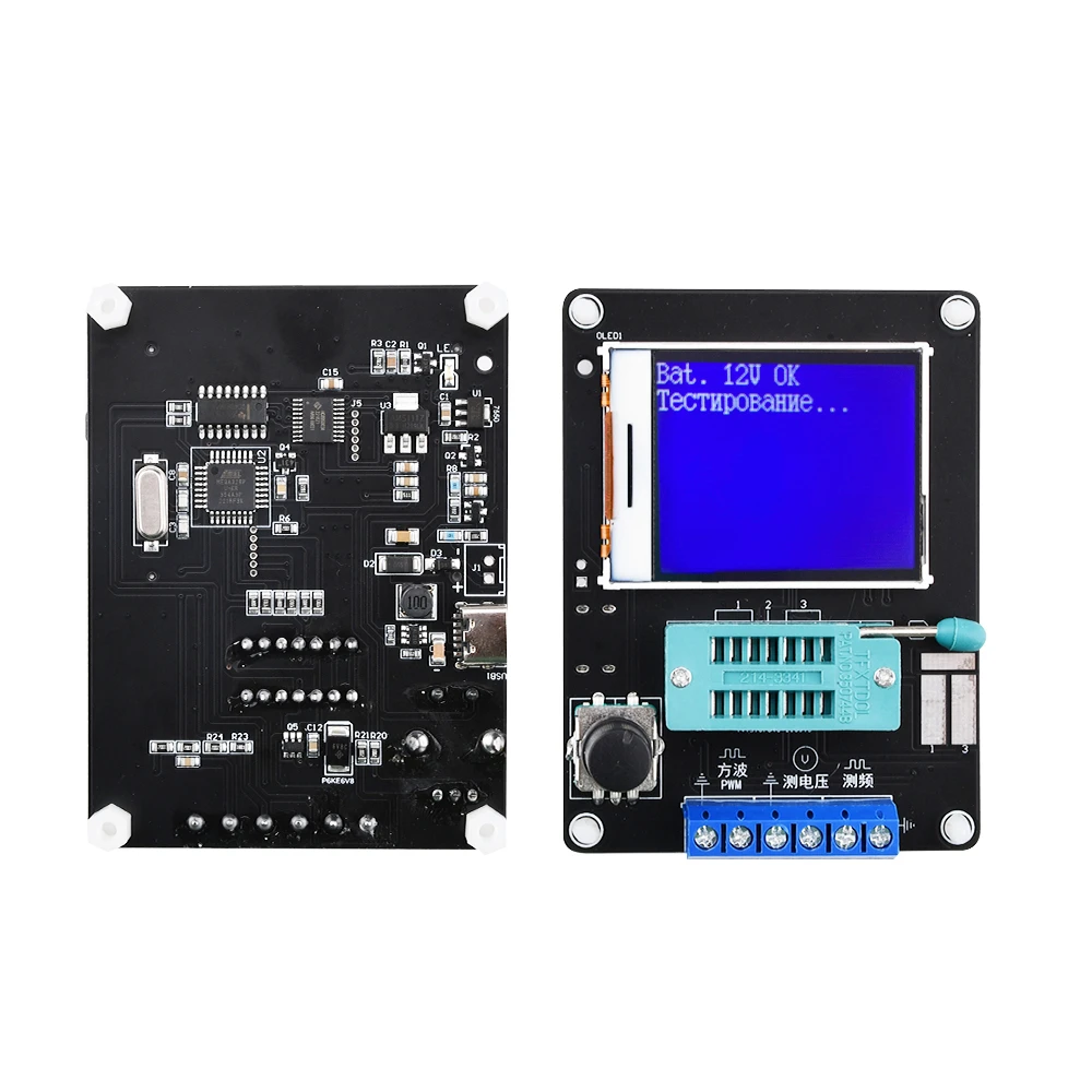 DollaTek GM328A LCD Transistor testeur Diode ESR mètre PWM générateur d'onde carrée Module soudé