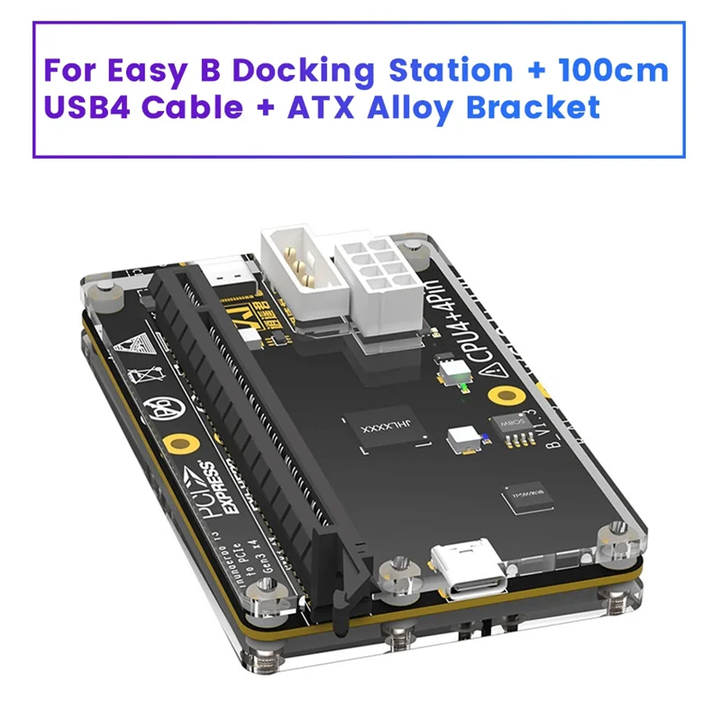 A19E-For Easy Jun Thunderbolt3/4 ノートブック グラフィックス ドッキング ステーション 多機能便利なグラフィックス ドッキング ステーション