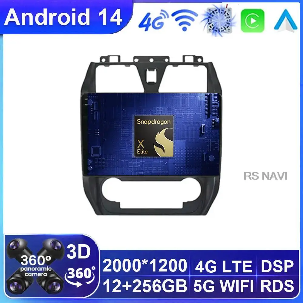 

Автомобильная Мультимедийная система Rodio, Android 14, для Geely Emgrand EC7 1 2009 - 2016 Carplay, автомобильный мультимедийный видеоплеер, навигатор, головное устройство, Wi-Fi + 4G GPS