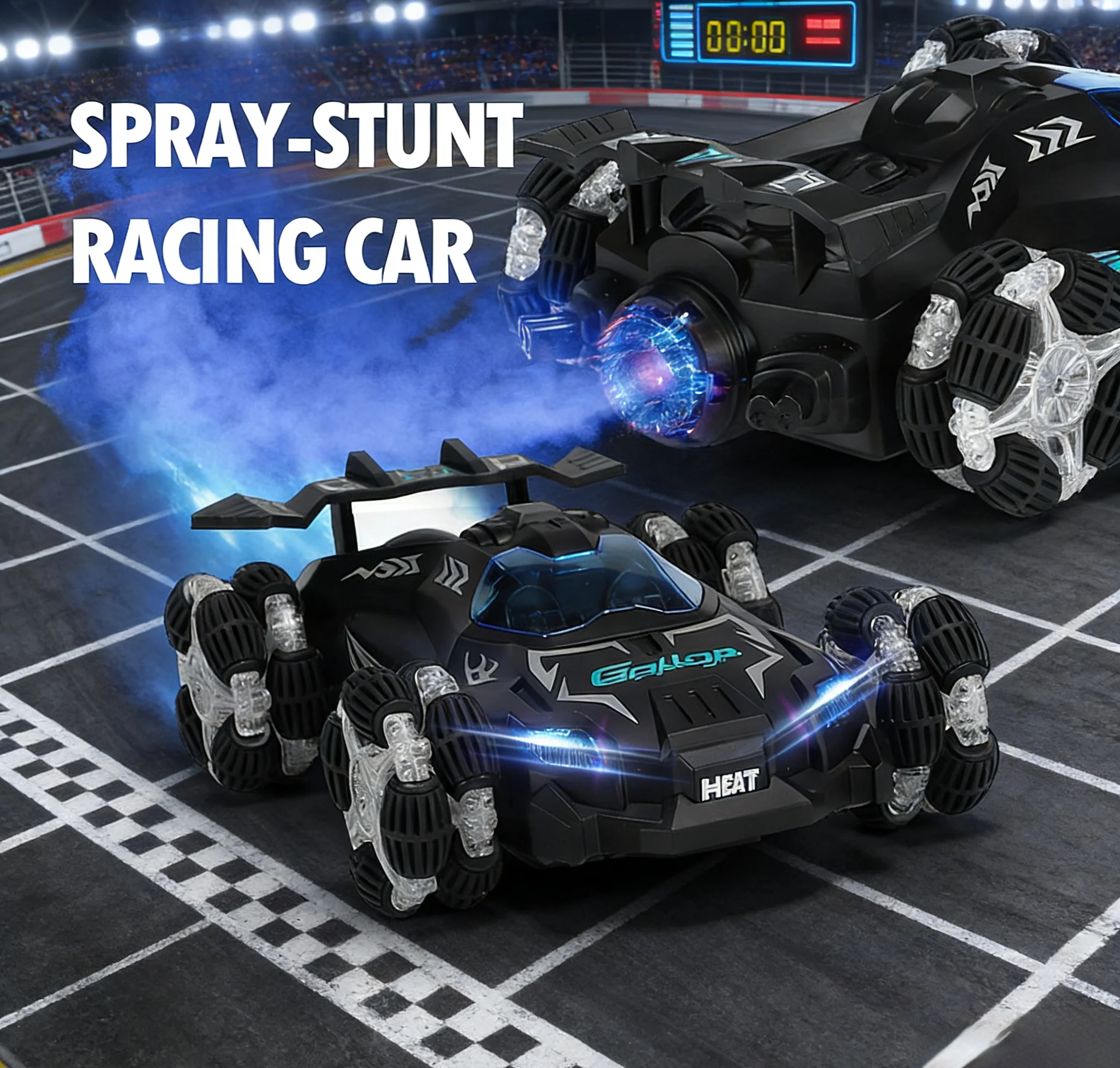 

Дрифт, высокоскоростной гоночный автомобиль 2,4G с дистанционным управлением, музыкальный светильник с USB-зарядкой, детская игрушечная машинка