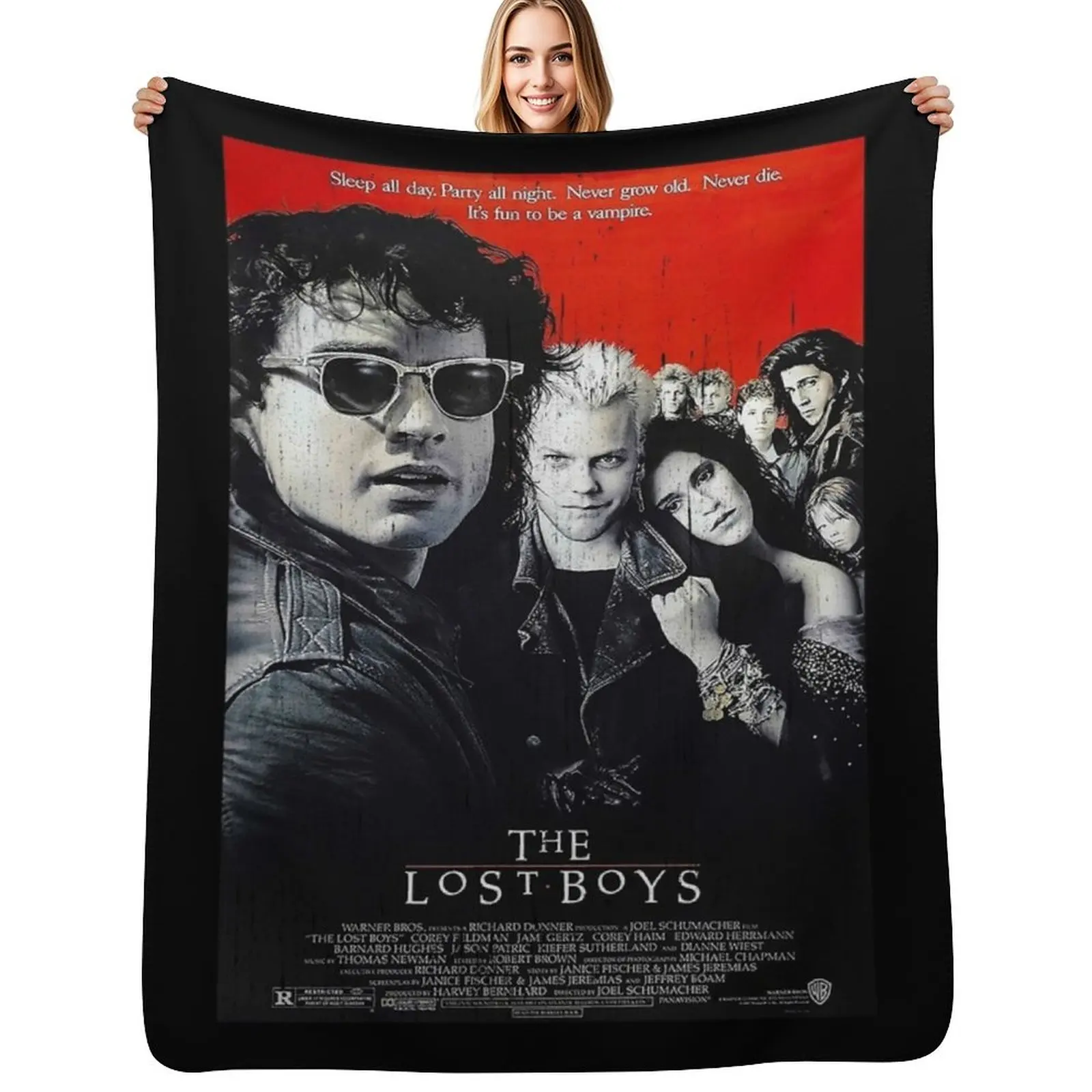 

Vintage The Lost Boys Throw Blanket Soft Plush Blanket as Housewarming Gift