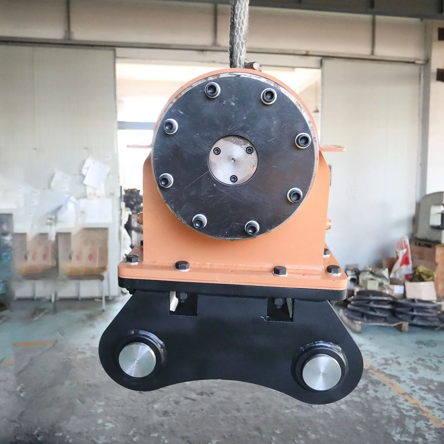 Safety High Efficiency Saw Blade Bidirectional Running Function Stone Production Excavator Concrete Saw for Construction