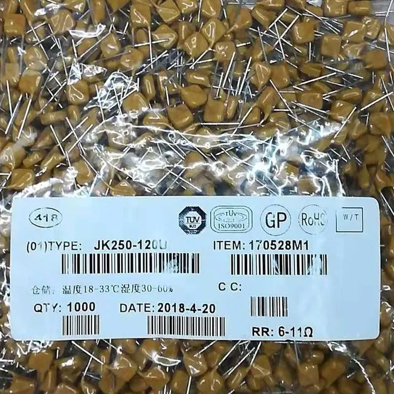 Dip Self recovery fuse 250-020 250-030 220V 250V 20MA 30MA 40 50MA  1000pcs