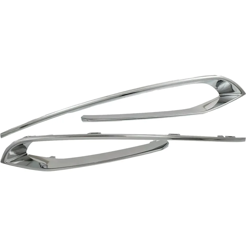 รถกันชนด้านหน้ากันชนกระจังหน้า Bright Strip 51117331769 51117331770 สําหรับ BMW 5 Series F10 F11 F18 2014-2017-AC17