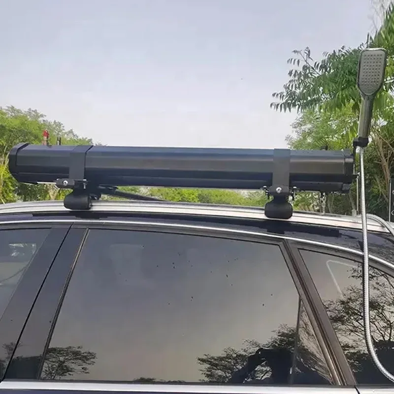 Car Mounted High quality car camping shower water tank, off-road car roof shower, camping outdoor mobile shower water tank