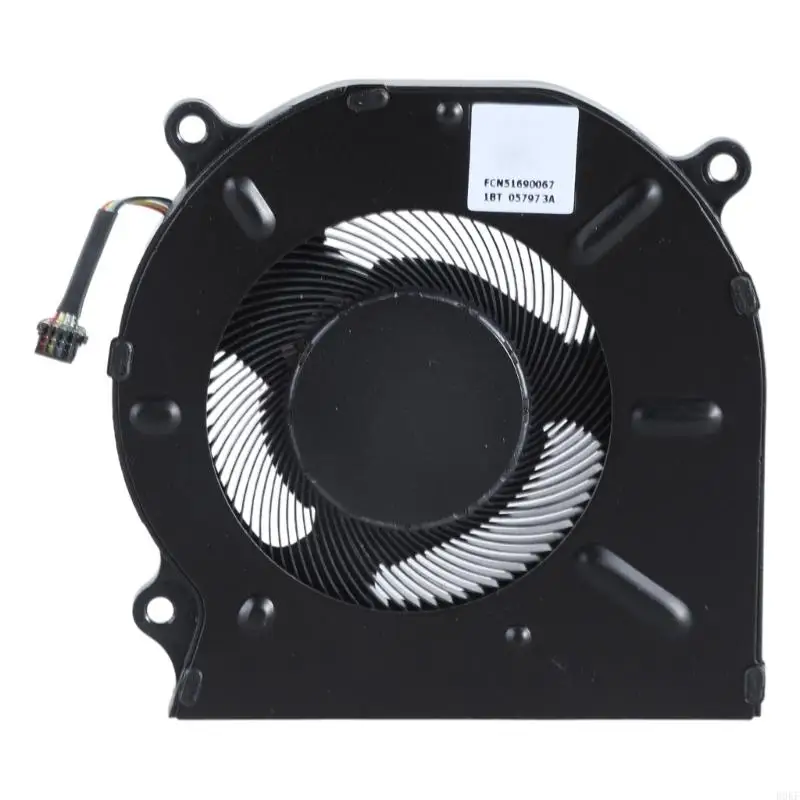 B0KF CPU Fan Cooler Portable Power Power GPU Radiator untuk Matebook 14S HKD-W56