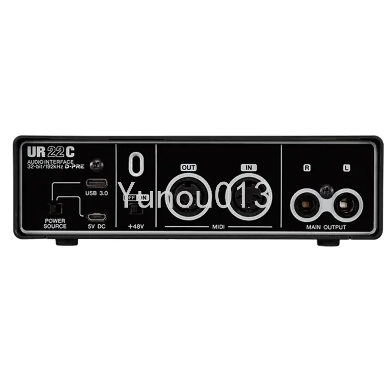 USB Audio Interface Sound Card Latency-free DSP Effects Fast,reliable Connectivity for Compose and Record Anywhere UR22C