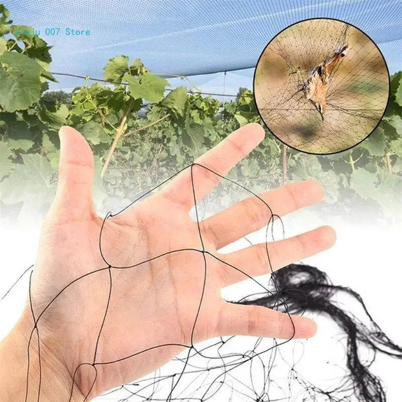 

15x7.5m Anti Bird Catcher Netting Net Bird-Preventing Traps Crops Fruit Tree Flo C9GA