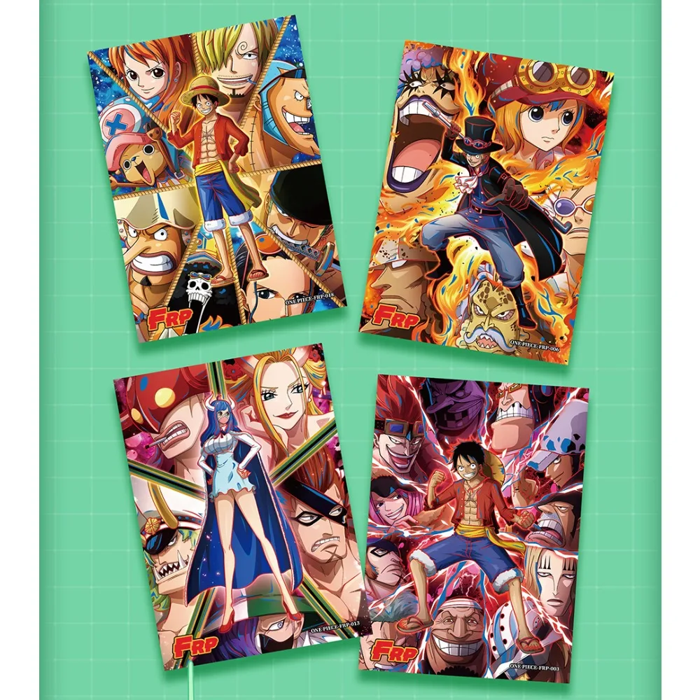 Anime One Piece Collection Cards for Boys Girls Fun and Creative Design Egghead Theme Character Q-Version Pendant Cards Gifts