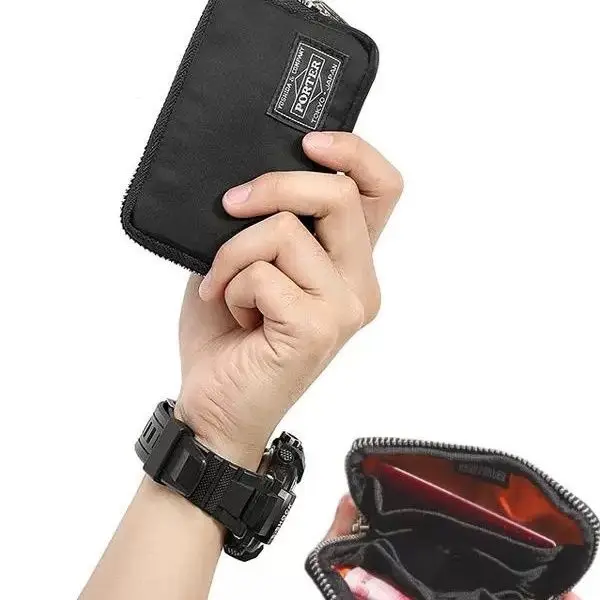 

Waterproof Unisex Mini Coin Purse Casual Card Holder Coin Wallet Clutch Zipper Pouch