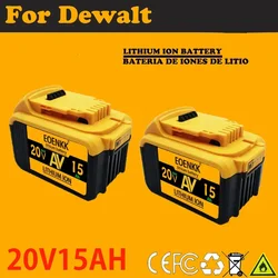 20V 15Ah DCB203 Lithium Battery Replacement for DeWalt 18v 20Volt Max  DCB112 DCB184 DCB200 DCB180DCB181DCB182 DCB201