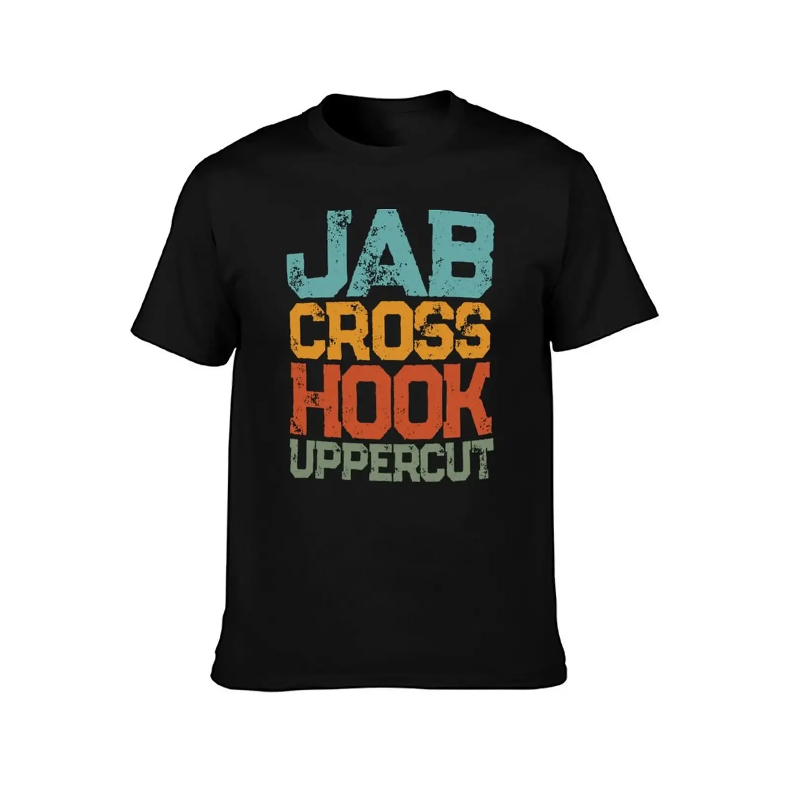 Jab Cross Hook Uppercut T-Shirt animal prinfor boys oversizeds graphic shirts clothing for men