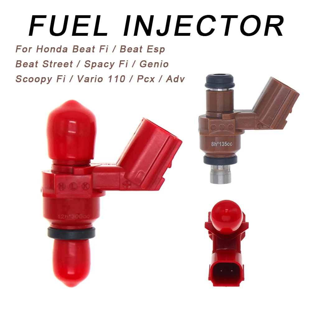 Motorcycle Fuel Injector Nozzle 8 12 Holes 120-350cc For Honda Wave PCX150 Vario150 Winner150 RS150 Exciter Mx King Y15ZR