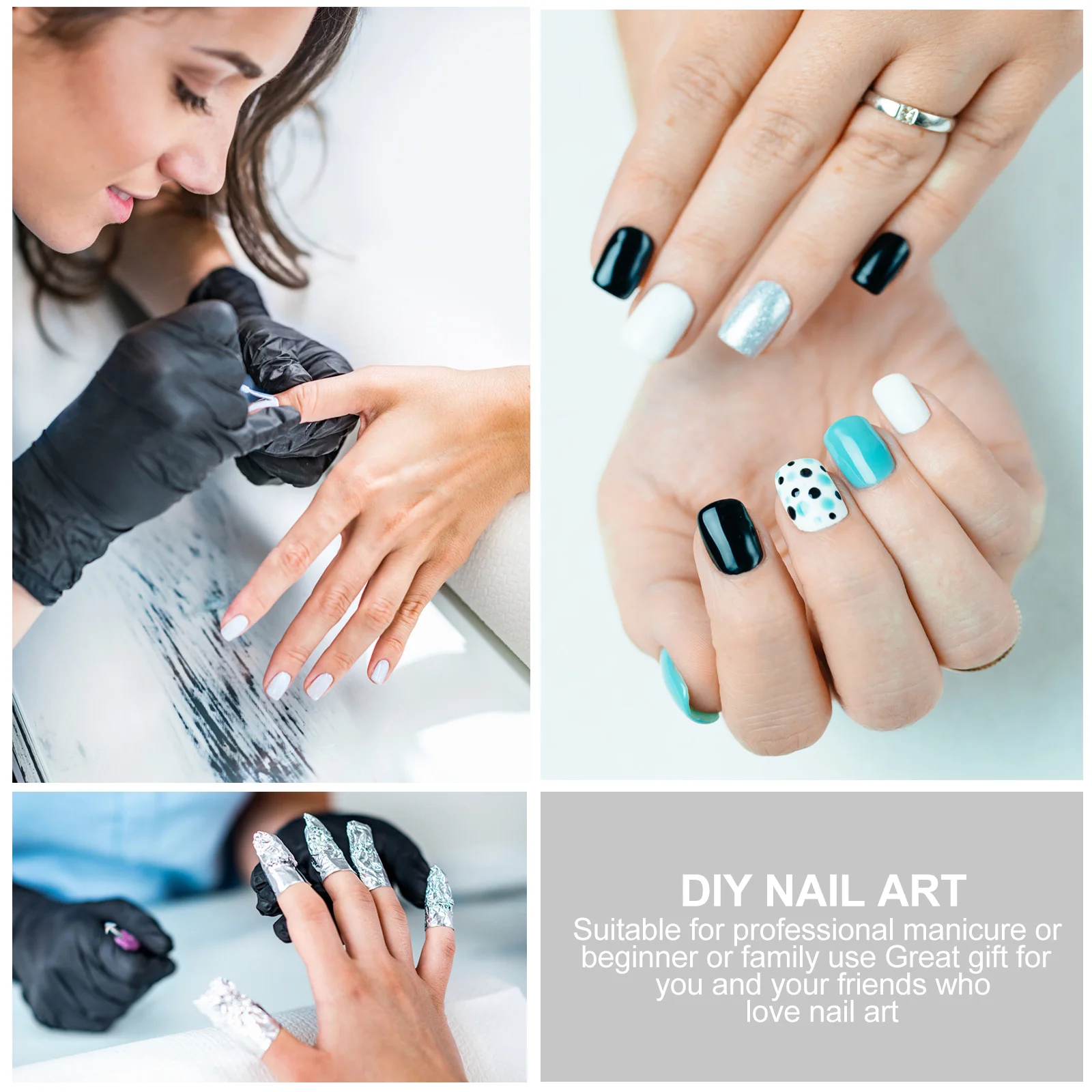 

20pcs Nail Polish Protector Transparent Reusable Manicure Art Tool For Wet Nail Varnish Cover Shield Diy Beauty Care