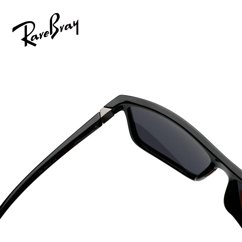 نظارات شمسية RareBray Fashion الكلاسيكية للجنسين مضادة للوهج بإطار مربع كبير UV400 مستقطبة للقيادة والسفر في الهواء الطلق