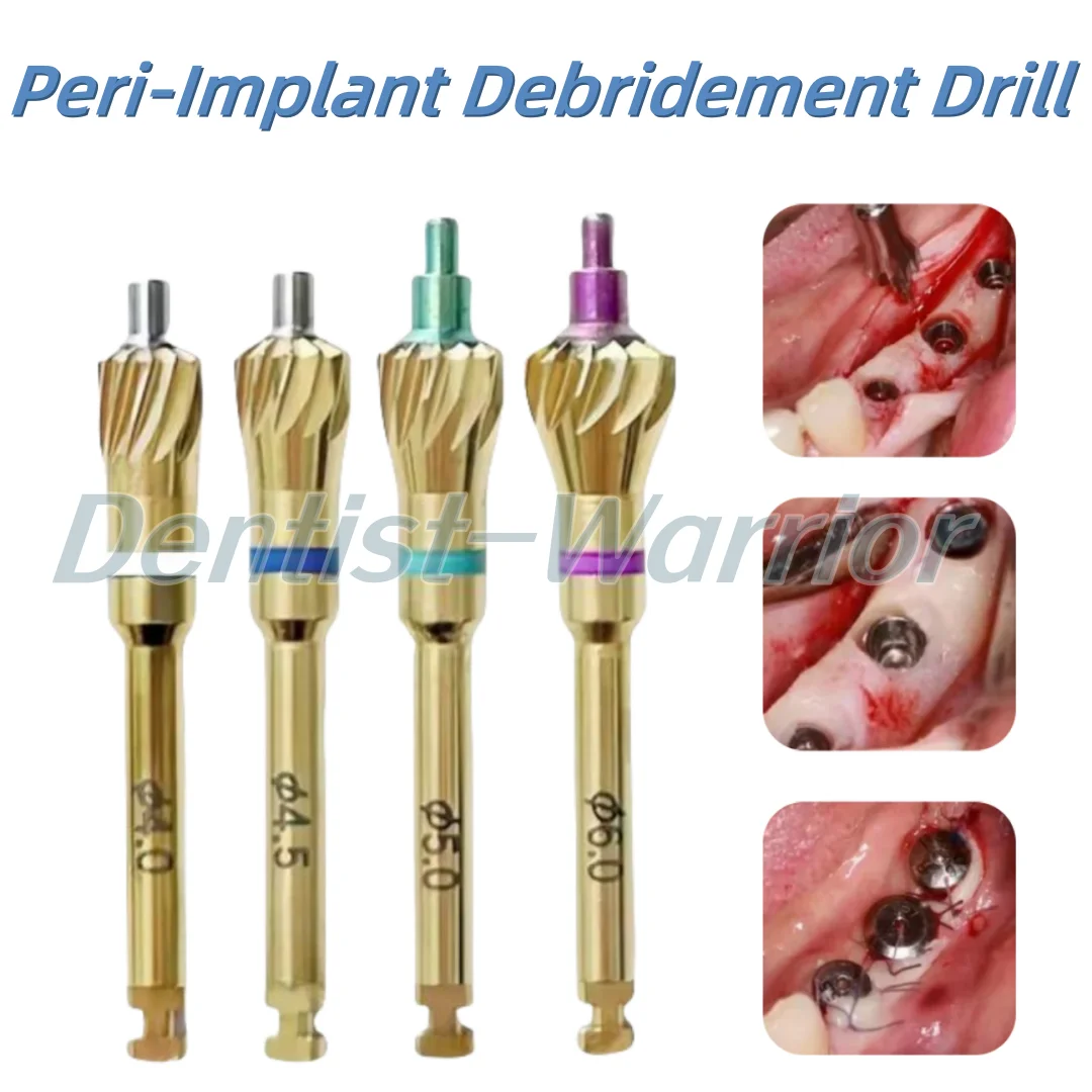 Dental Universal Implant Bone Profiler Grinding Bur Surgical Instrument 4/4.5/5/6mm