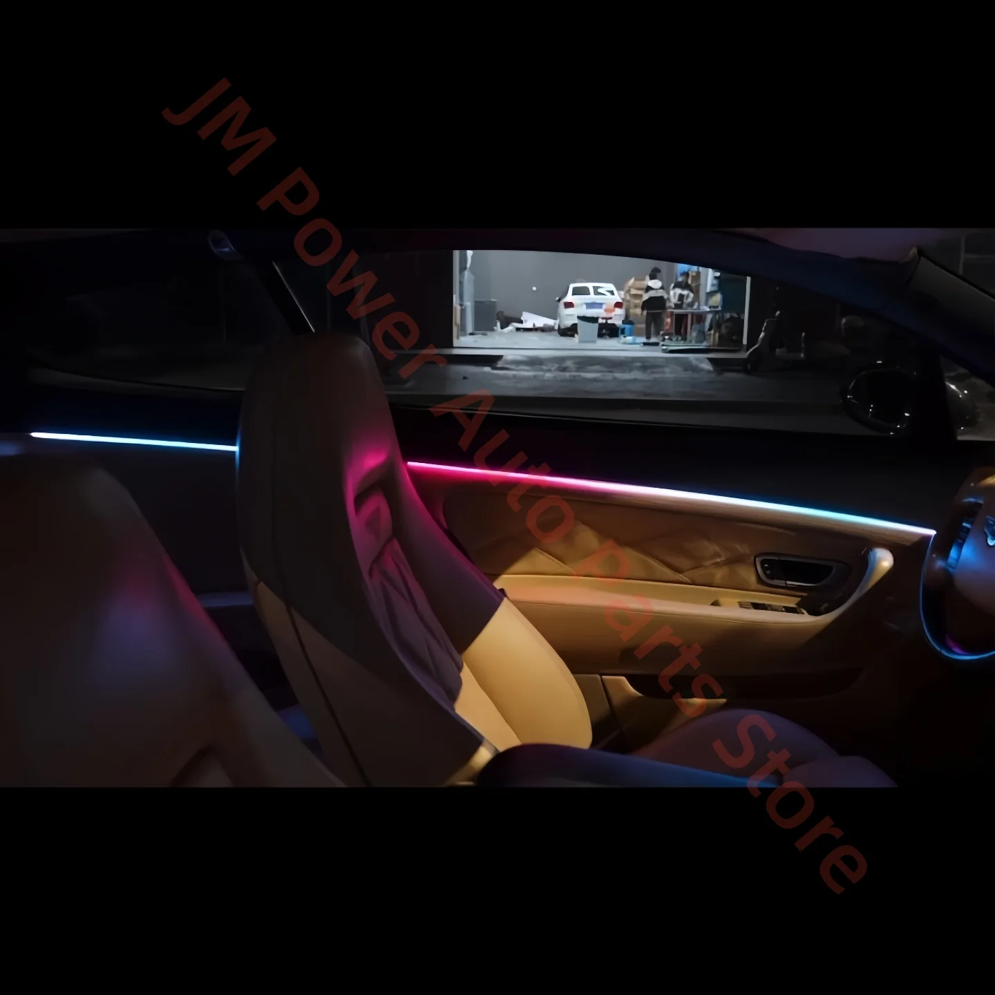 Car interior lighting upgrade Fit for Bentley Continental 2004-2011 LED Ambient light Car accessories Trim Strip Atmosphere lamp view 4