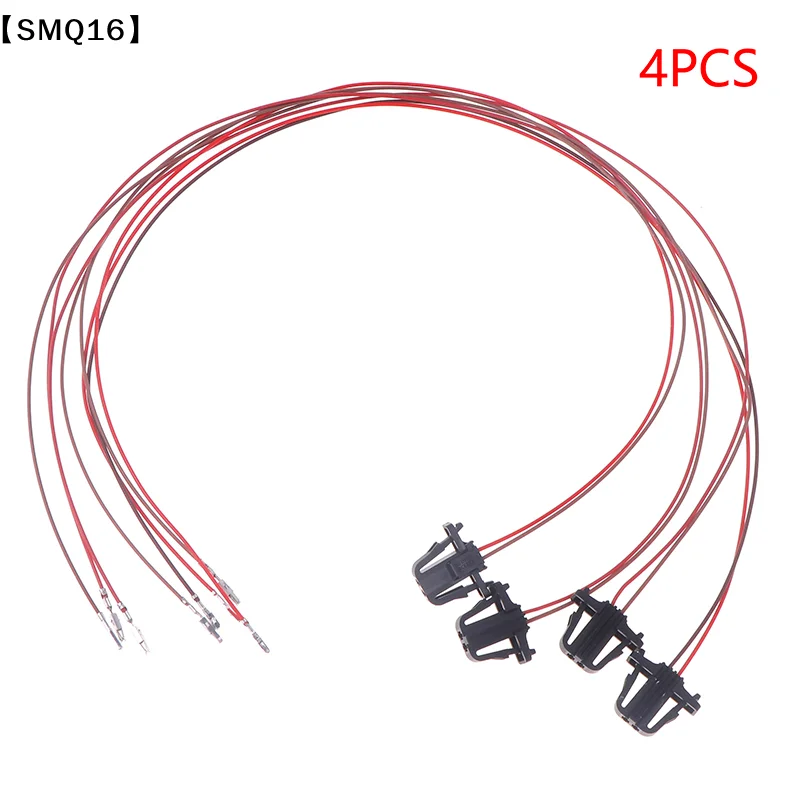 4PCS Front Back Car Door Light Cable Wires Connector Harness Plug For Golf 5 6 7  MK5 MK6 MK7 T-ROC 【SMQ】