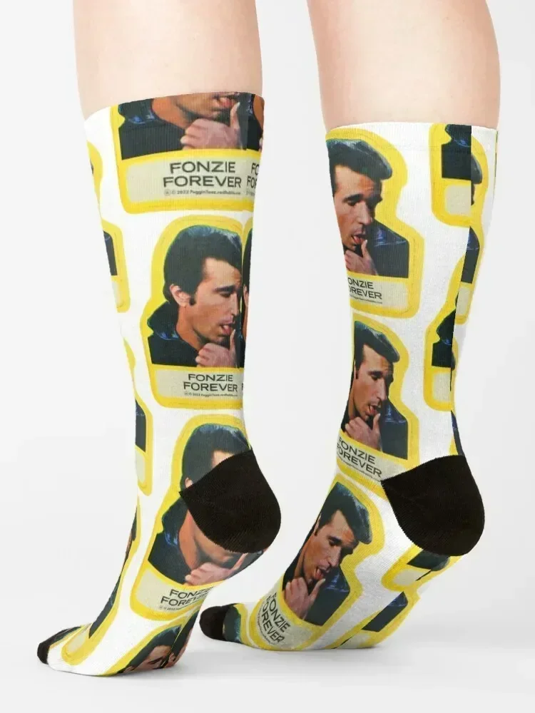 Fonzie Forever الجوارب بالجملة أحذية المشي لمسافات طويلة الحرارية رجل الشتاء رجل الجوارب النسائية الجديدة في kawaii الجوارب الفاخرة للفتيات الرجال #4