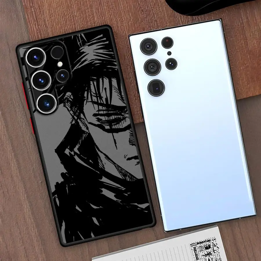 Anime Sukuna Jujutsus Kaisen Soft Edge Phone Case for Samsung Galaxy S23 FE S22 Plus S23Ultra S20 FE S22 S20 S25 S21 S25Plus S24 - náhled 2