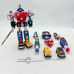 VOLTRON-Figurine d'Action de l'Équipe des Véhicules à Assembler, 8 Jouets, en Stock, Sans Boîte, 1984