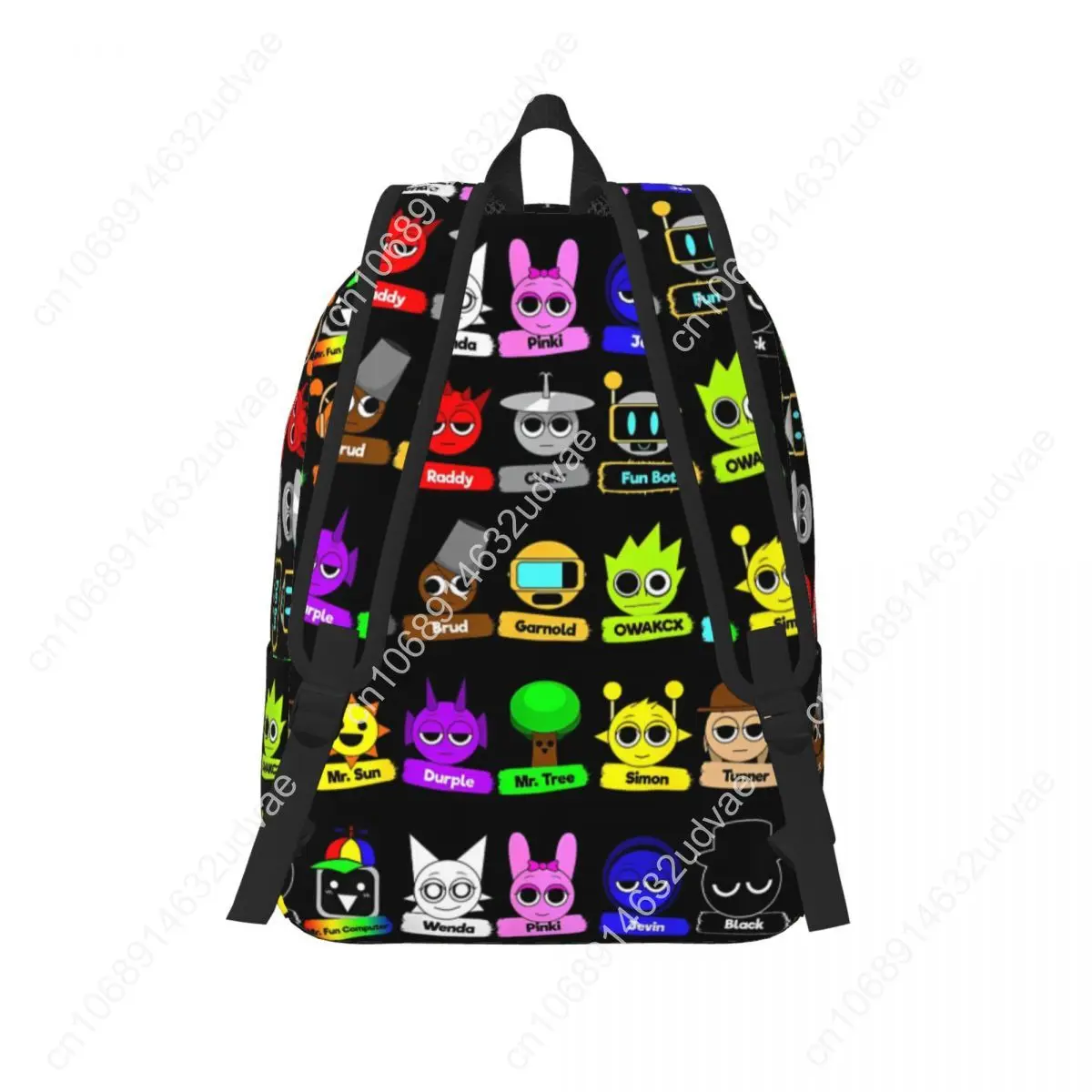 All Type Of New Sprunki 2025 Backpack for Men Women Casual Student Business Daypack Beat Game College Shoulder Bag with Pocket