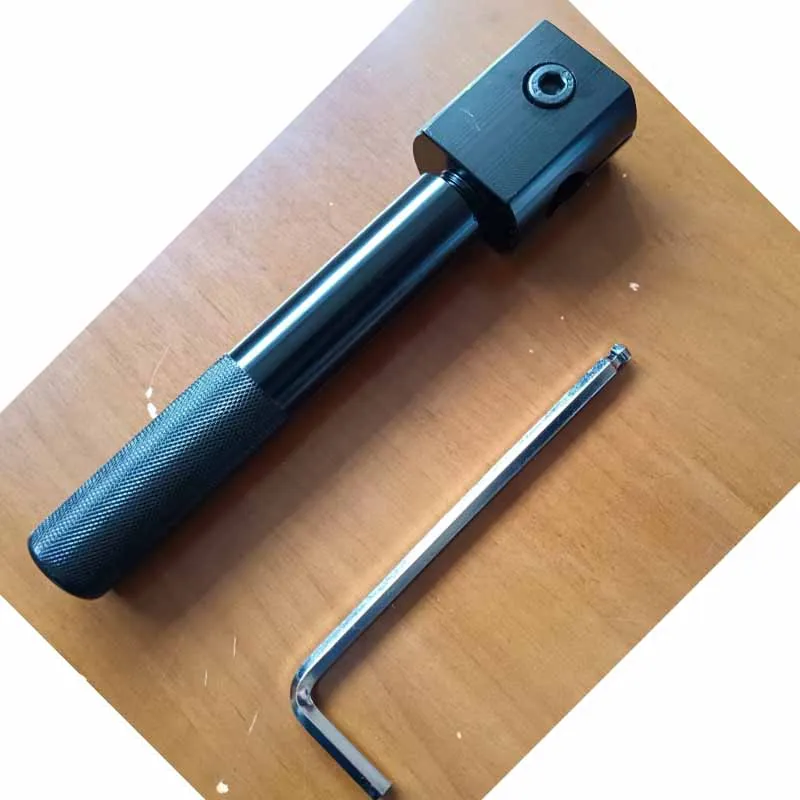 

Lock Core Puller AB Nuts Cylinder Heavy Duty Remover Tool Set with Wrench Locksmith Tool Alloy Steel Lock Core Puller with Bag